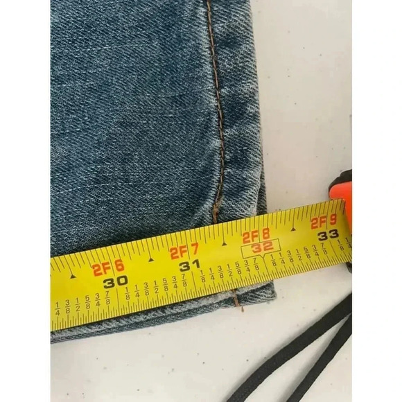 Women's Calvin Klein Jeans Flare Blue Size 10 Vintage Y2K‎ EUC! - Picture 9 of 13
